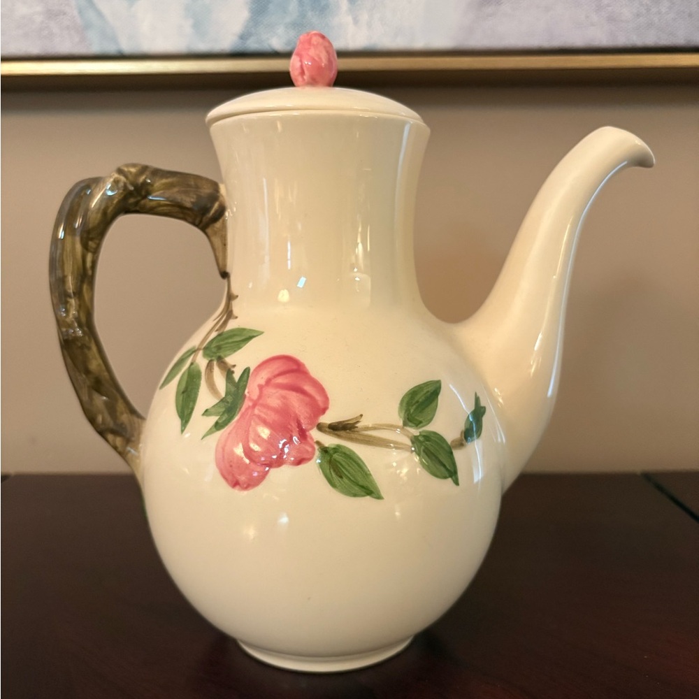 Franciscan Desert Rose- Coffee Pot with lid - Picture 2 of 7